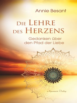 cover image of Die Lehre des Herzens